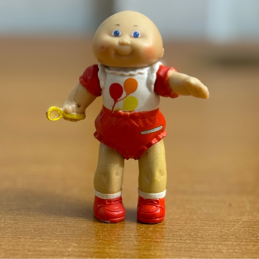 Vintage Cabbage‎ Patch, mini figure baby